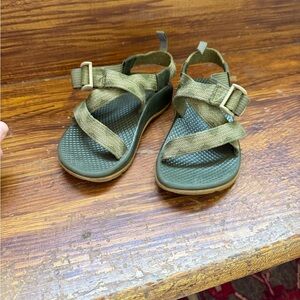 Kids Green Chaco Sandals